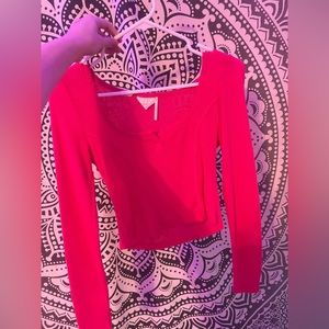 pink urban outfitters long sleeve